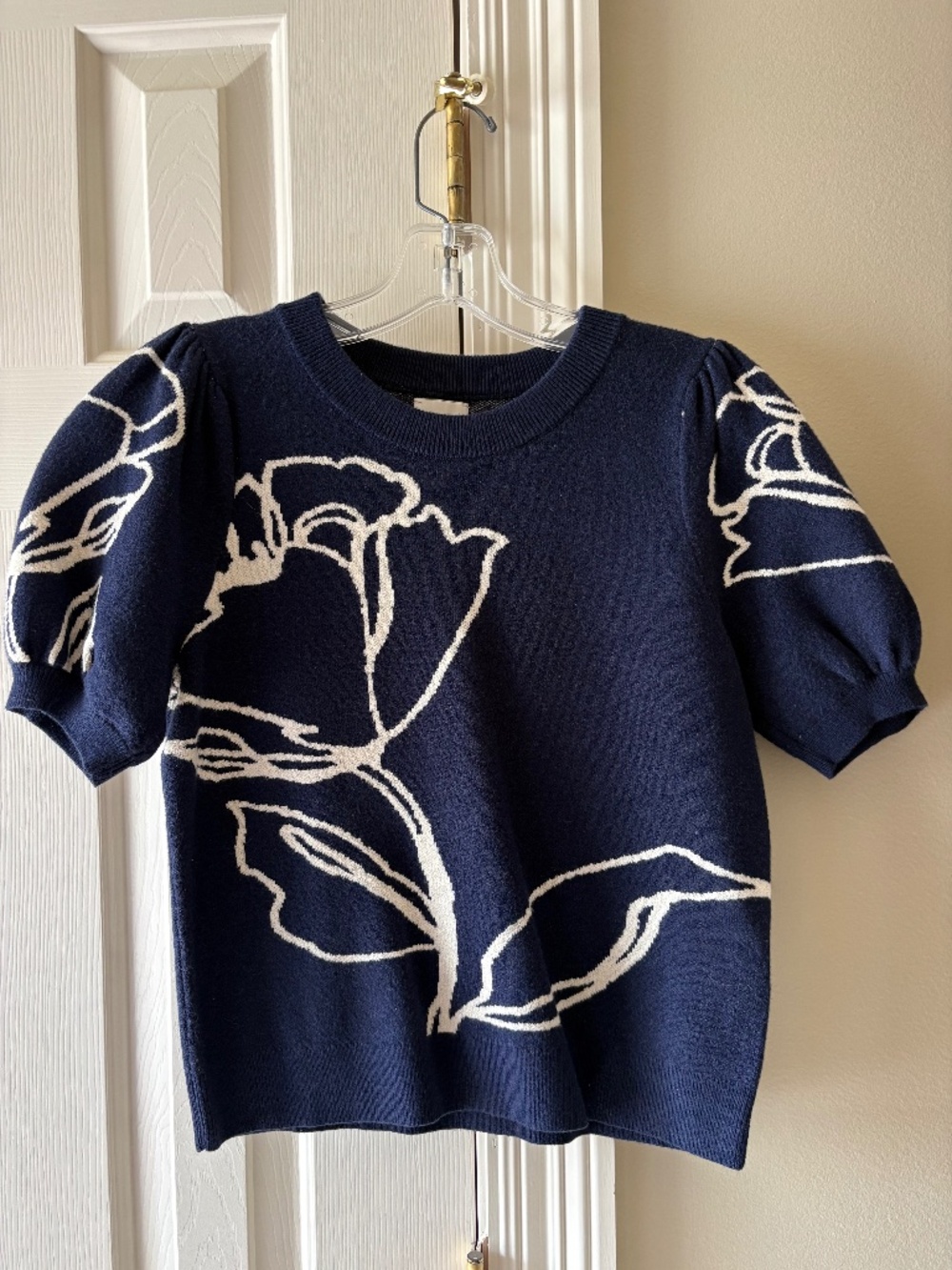 Maeve by Anthropologie Puffy Sleeve Sweater Size XS